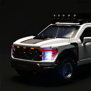 1:24 Ford Raptor F150 Alloy Pickup Model 12 S8e75996935ca4fef8de4e55f3924dd7dN