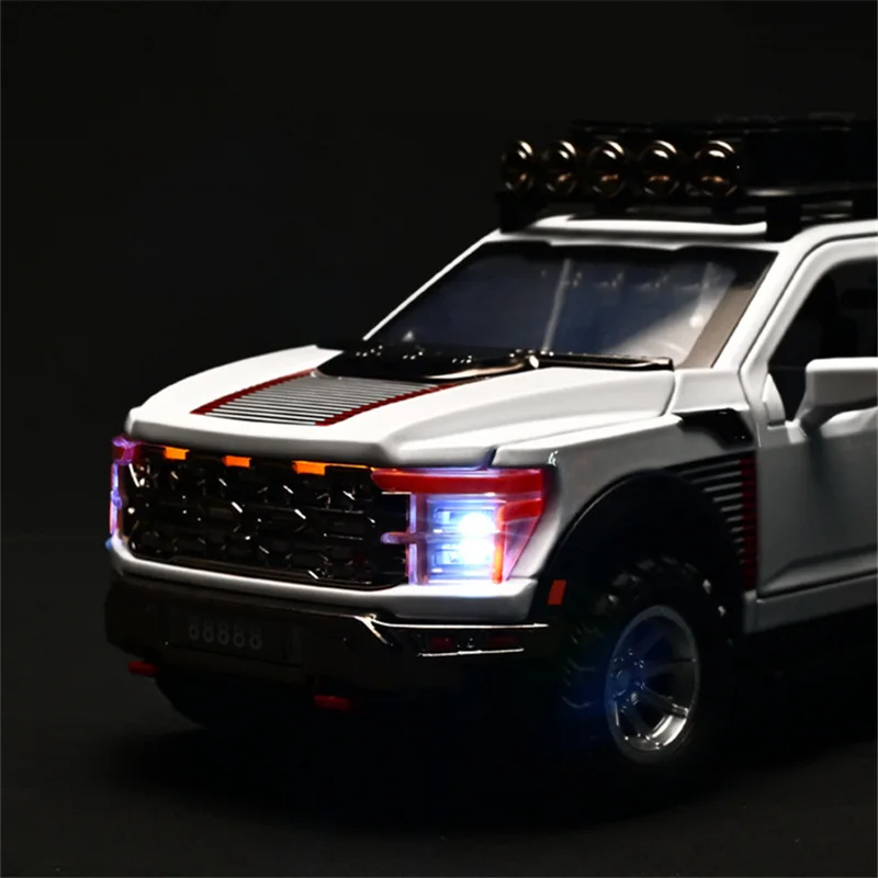 1:24 Ford Raptor F150 Alloy Pickup Model 3 1:24 Ford Raptor F150 Alloy Pickup Model - Image 3