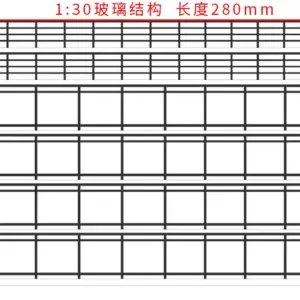 Transparent Miniature Fence for Dioramas 13 S8e7bab0f29e0460595c5766113defb0cd