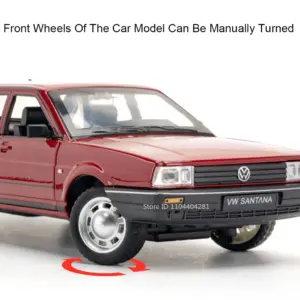 Volkswagen Santana Diecast Model 1:24 Scale Black 15 S8eb952bddaed42918d8e69678168edb3o