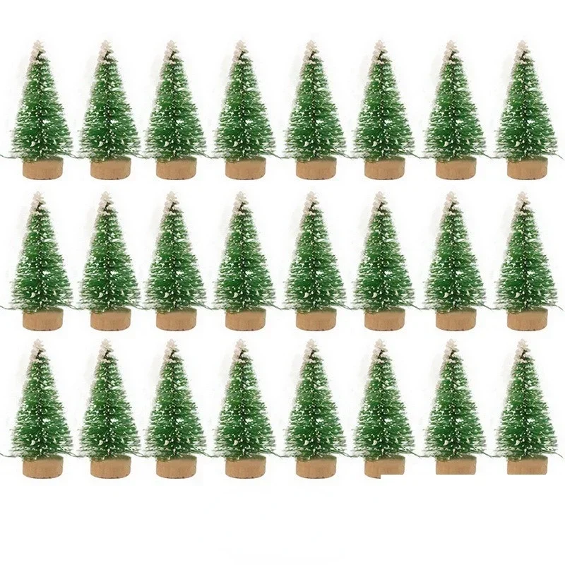 Miniature Christmas Tree Set for Crafts 5 Miniature Christmas Tree Set for Crafts - Image 5