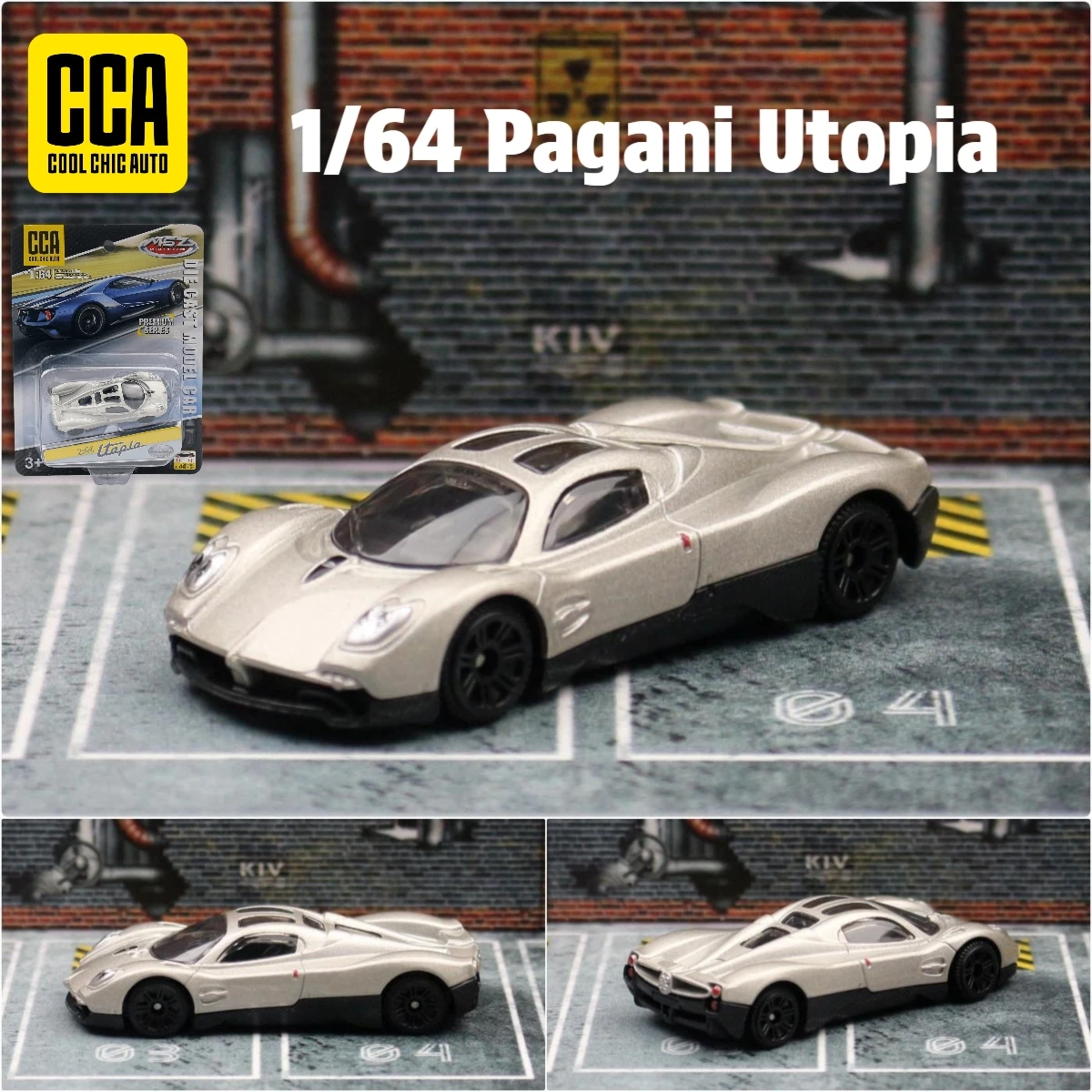 Pagani Utopia 1:64 Diecast Alloy Model 2 Pagani Utopia 1:64 Diecast Alloy Model - Image 2