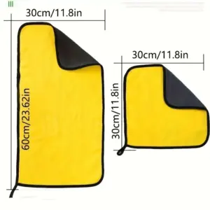 Vibrant Yellow Microfiber Car Towel Set (3 Sizes) 12 S8f704f24e5d74cb29d06819efff9753aL