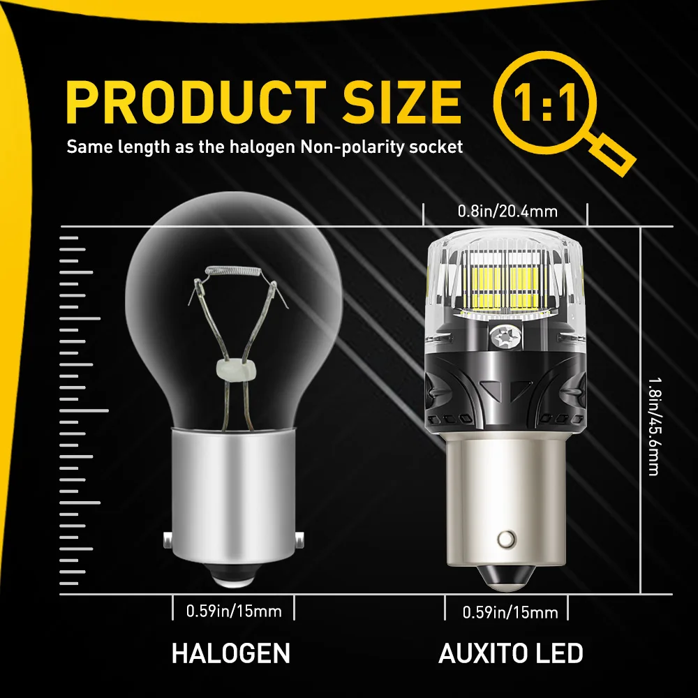 12V 4.5W 1500LM LED Bulb Set for Vehicles 5 12V 4.5W 1500LM LED Bulb Set for Vehicles - Image 5