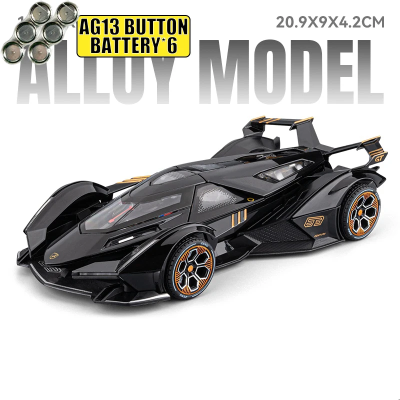 V12 Vision GT 1:24 Diecast Model Car 10 V12 Vision GT 1:24 Diecast Model Car - Image 10