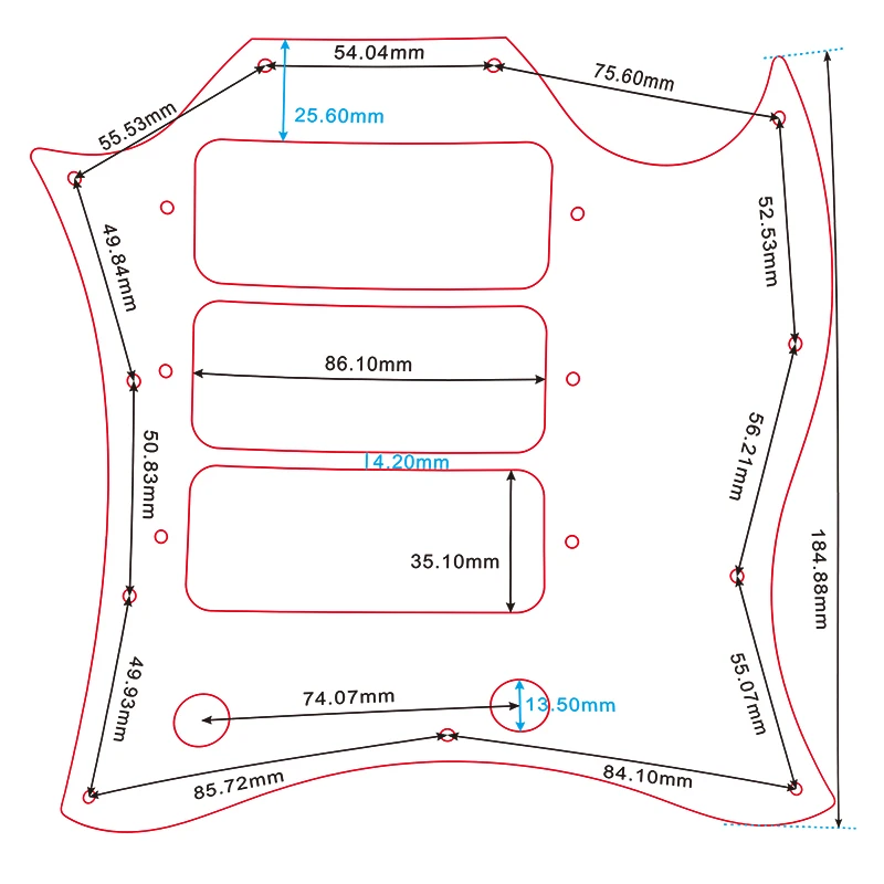 Custom Pickguard for Gibson SG P90 Models 6 Custom Pickguard for Gibson SG P90 Models - Image 6