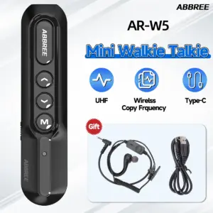 ABBREE AR-W5 Mini Walkie Talkies 400-480MHz 21 S906f101c5de9464d9a0bab2a1bbb55e4q