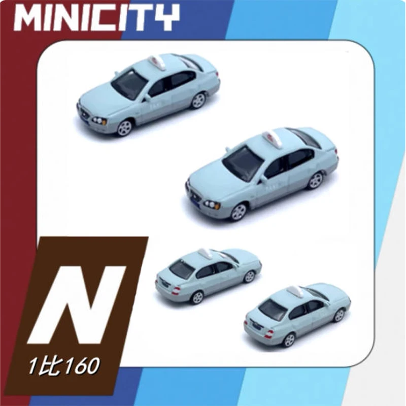 1:160 Scale Diecast Elantra Taxi Model 3 1:160 Scale Diecast Elantra Taxi Model - Image 3