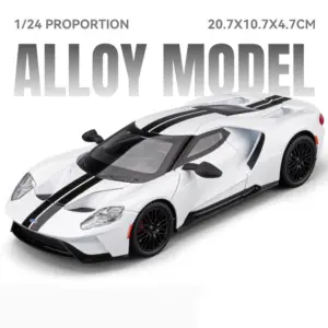 Red Ford GT 1:24 Diecast Model with Sound and Lights 14 S909fded9fc4846a1b9d7a56b042b2430a