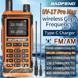 Rugged BAOFENG UV-17 PRO Walkie Talkie