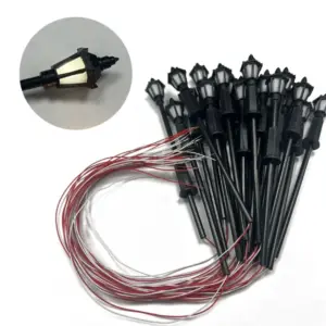 Vintage Model Street Lamps Set - 20 Pcs