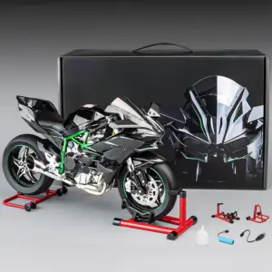 Kawasaki Racing Ninja 500 H2R 1:6 Scale Model 19 S9137914e86fe494bab957738c4bcfad4t