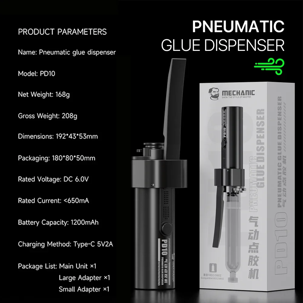 MECHANIC PD10 Pneumatic Dispensing Gun 6 MECHANIC PD10 Pneumatic Dispensing Gun - Image 6