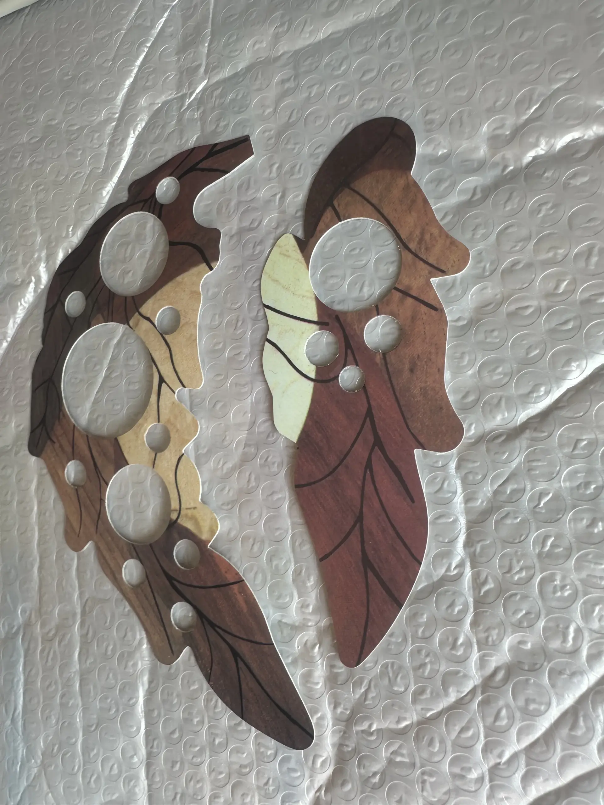 Grape Leaf Guitar Decor Set for Ovation 5 Grape Leaf Guitar Decor Set for Ovation - Image 5