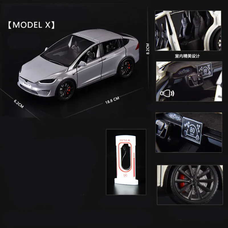 1:24 Tesla Model Y Diecast Miniature 7 1:24 Tesla Model Y Diecast Miniature - Image 7
