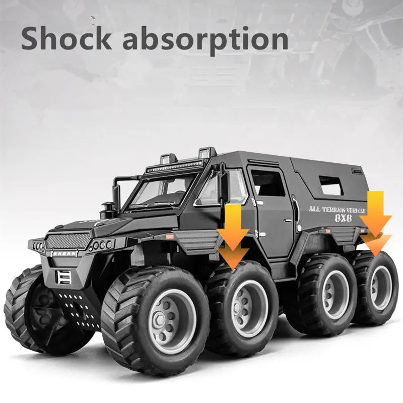 High-Detail Black Police Off-Road Vehicle Model 6 High-Detail Black Police Off-Road Vehicle Model - Image 6