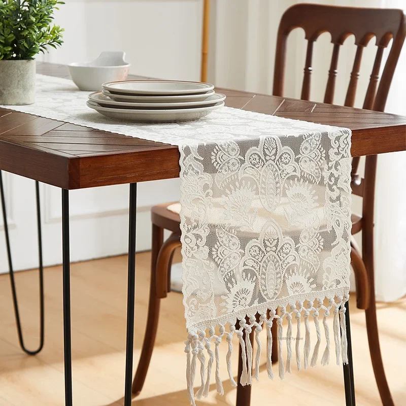 Vintage Lace Table Runner 6 Sizes Options 12 Vintage Lace Table Runner 6 Sizes Options - Image 12