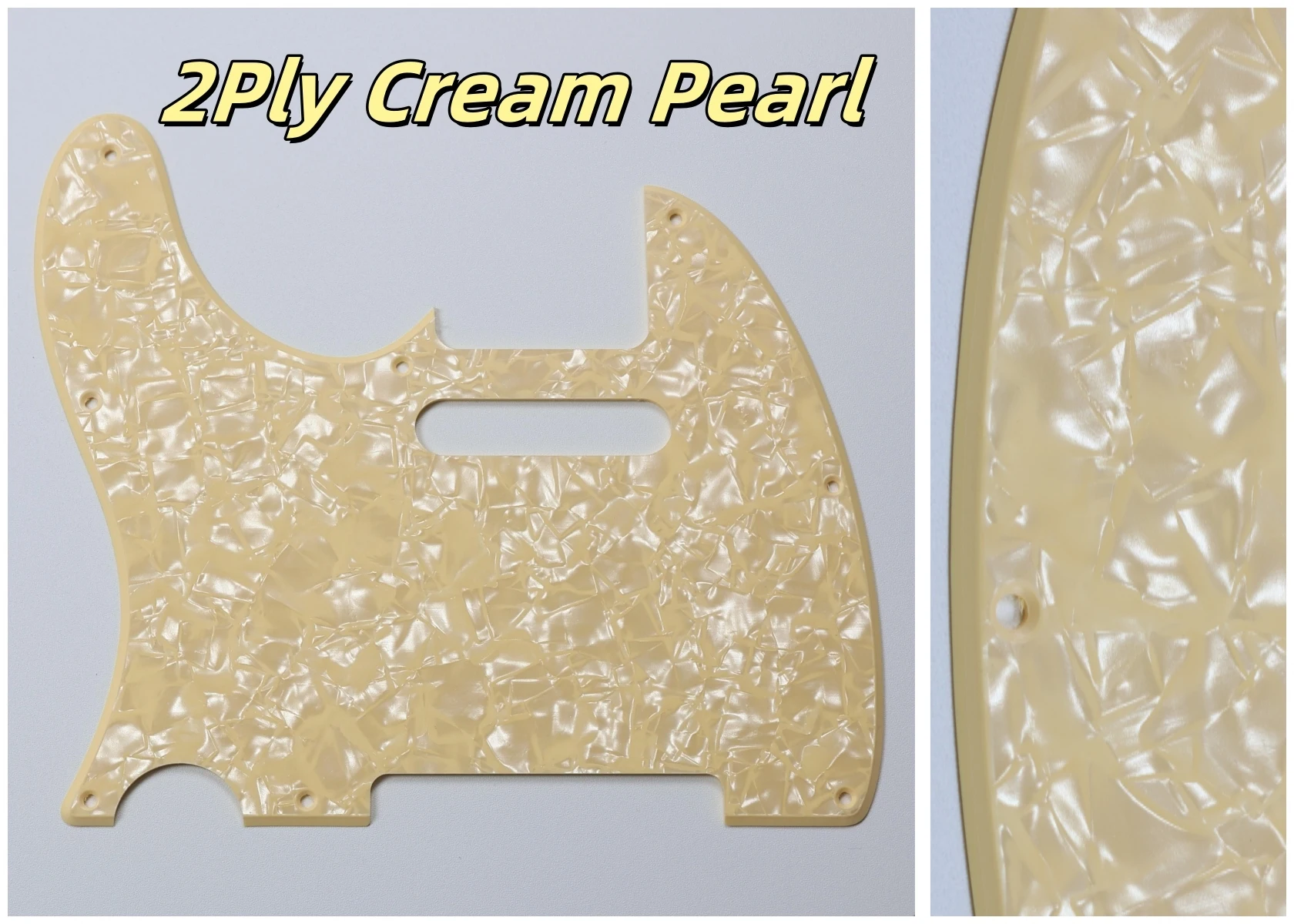 Left-Handed Telecaster Pickguard 3-Ply/4-Ply Options 25 Left-Handed Telecaster Pickguard 3-Ply/4-Ply Options - Image 25