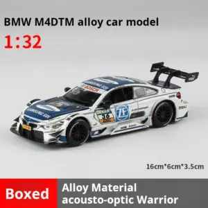 BMW M4 1:32 Scale Die-Cast Model with Lights 14 S924908a0be884200bd8e4f876003bc1aV