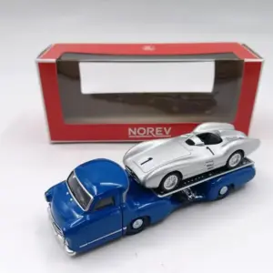 NOREV 1:64 Diecast Truck with Sports Car 10 S926461fb95e4426cadd9836b4e2e8dfaa