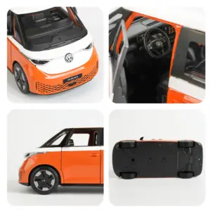 Vibrant Orange Volkswagen ID.Buzz 1:24 Die-Cast Model 13 S92a3894126404540a816ad3dbcce3aa88