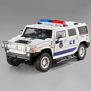 Realistic 1:18 Police SUV Diecast Model 17 S92d20fb6c28942d28b210b9e7a439bf7s