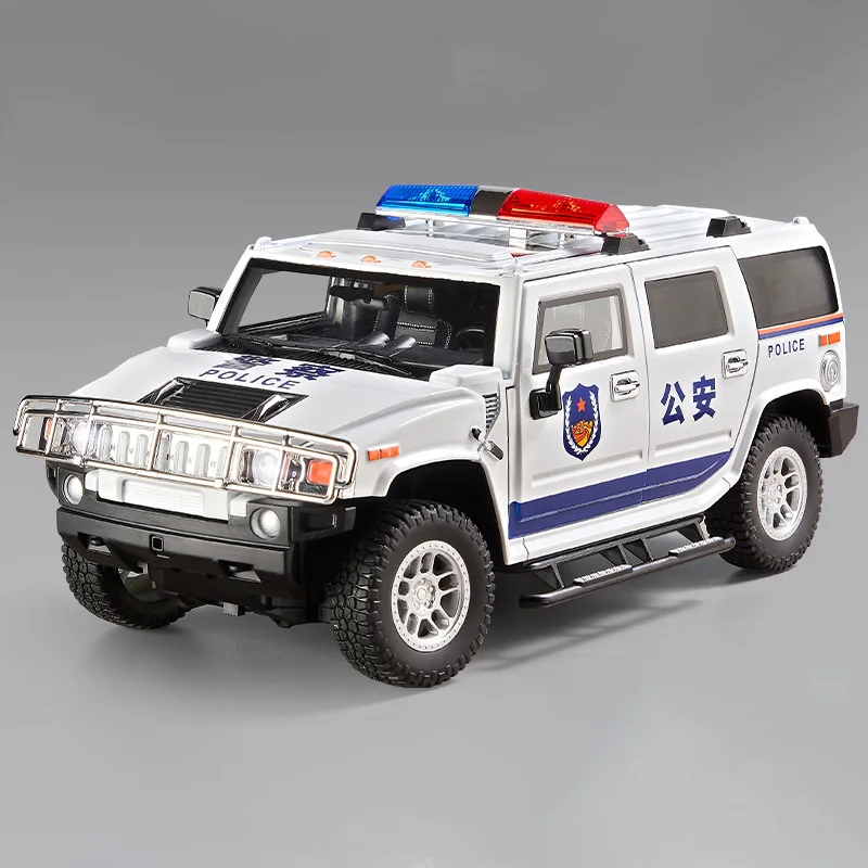 Realistic 1:18 Police SUV Diecast Model 8 Realistic 1:18 Police SUV Diecast Model - Image 8