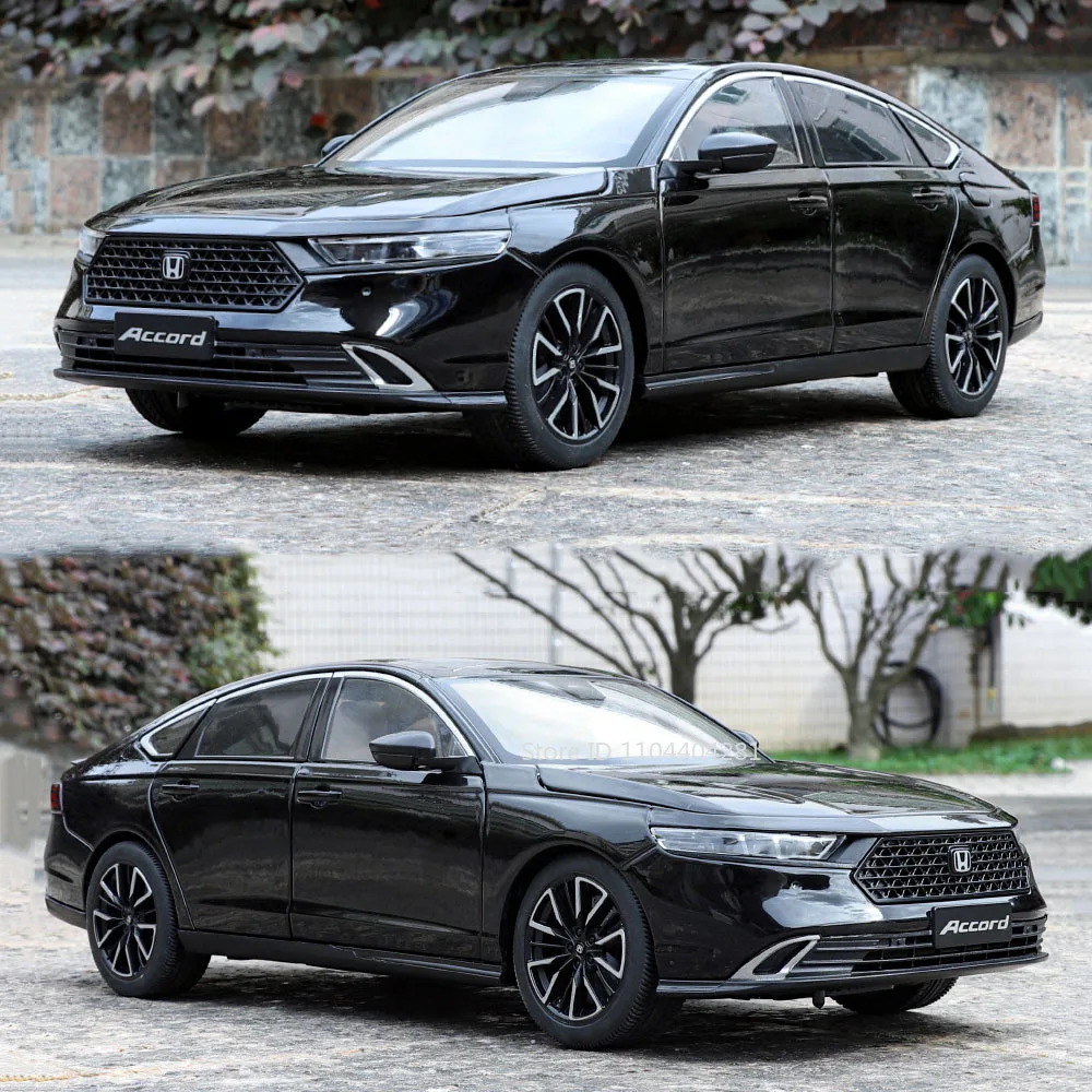Black Honda Accord Diecast Model 1:18 Scale 6 Black Honda Accord Diecast Model 1:18 Scale - Image 6