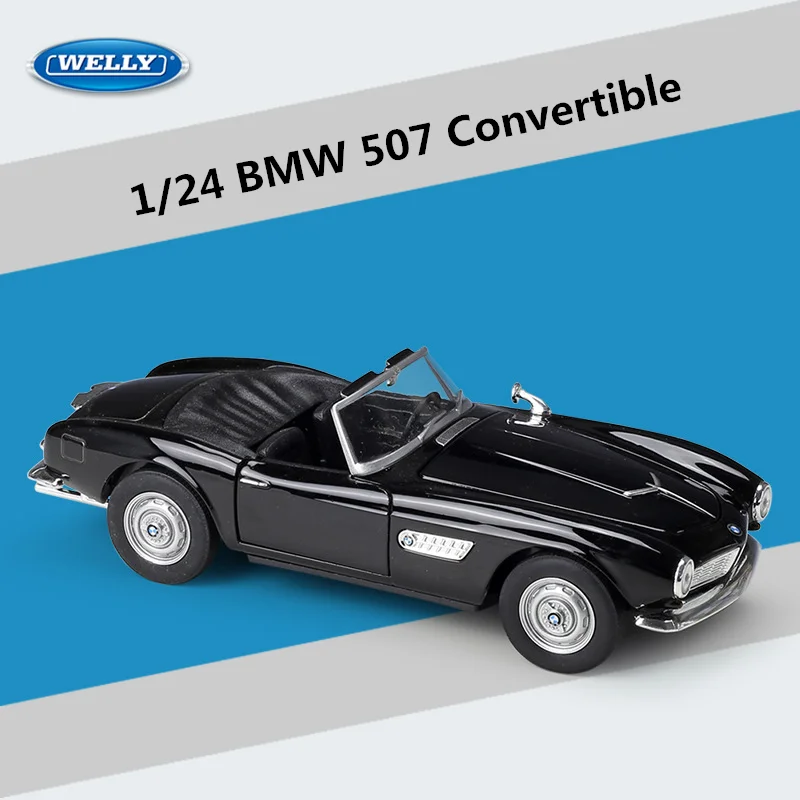 1:24 BMW 507 Diecast Model by WELLY 6 1:24 BMW 507 Diecast Model by WELLY - Image 6