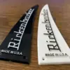 Rickenbacker Guitar Truss Rod Cover Black/White