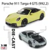 1:18 Porsche 911 Tarqa 4 GTS Diecast Model