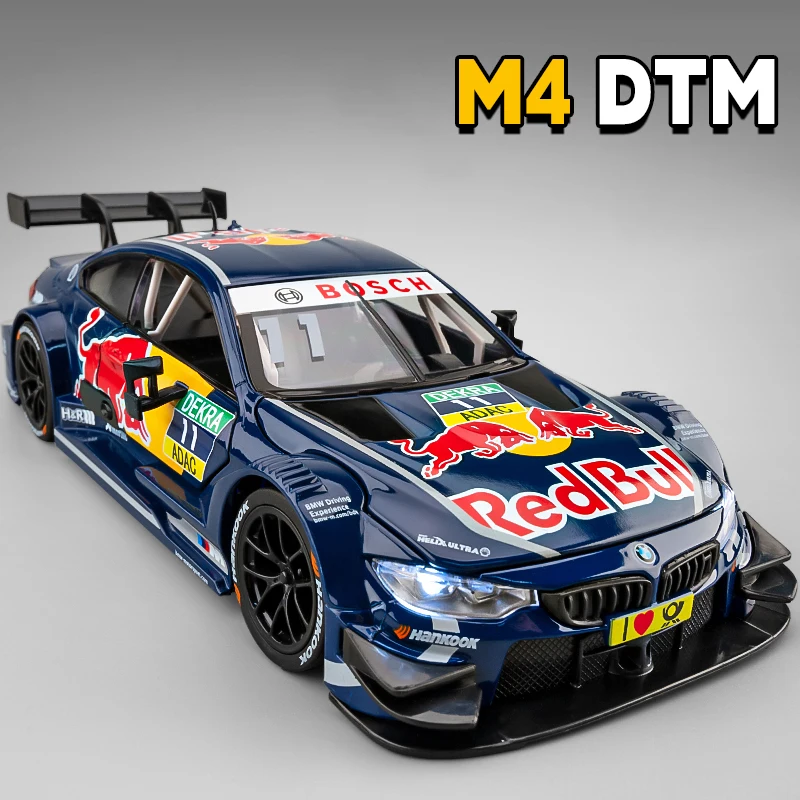 Detailed 1:24 Scale BMW M4 GT3 & Audi R8 Diecast Model 7 Detailed 1:24 Scale BMW M4 GT3 & Audi R8 Diecast Model - Image 7
