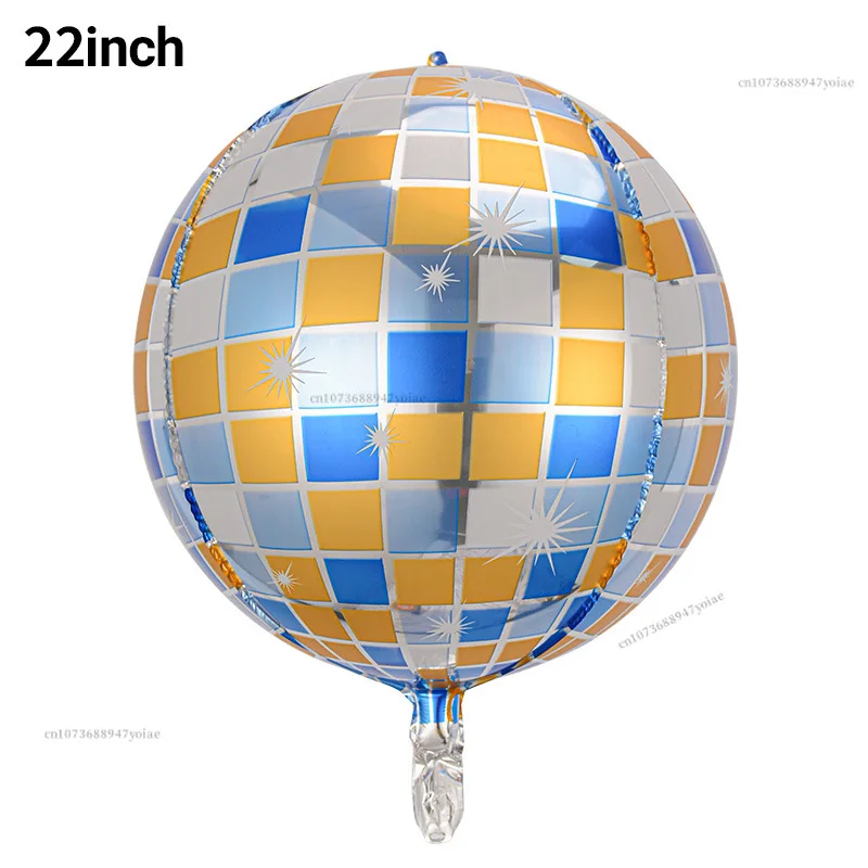Disco Foil Balloon 22-Inch Reflective Decor 16 Disco Foil Balloon 22-Inch Reflective Decor - Image 16