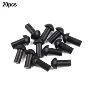 Black Rubber Mushroom Tire Repair Plugs Set 12 S939c0235484c4bc59fec2b09d869a520Q