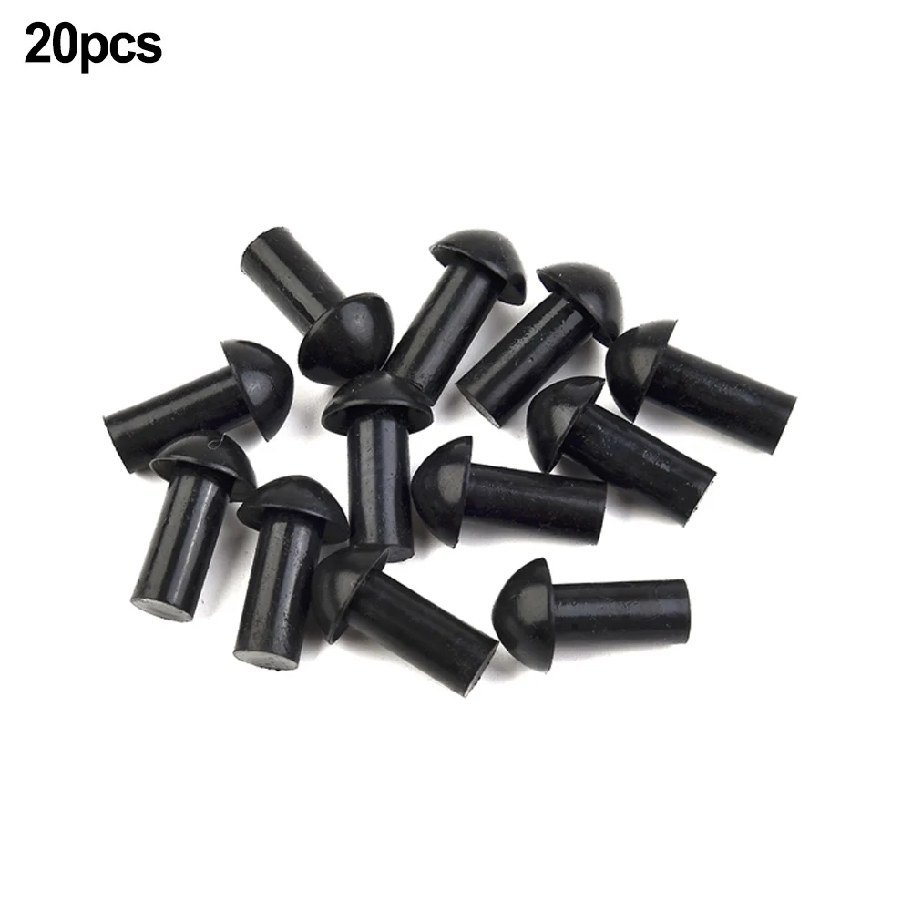 Black Rubber Mushroom Tire Repair Plugs Set 6 Black Rubber Mushroom Tire Repair Plugs Set - Image 6