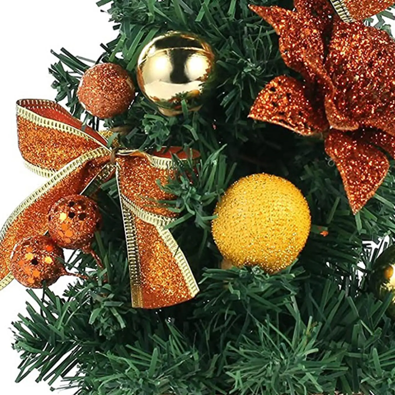 Miniature 40cm Frosted Christmas Tree with Decorations 5 Miniature 40cm Frosted Christmas Tree with Decorations - Image 5