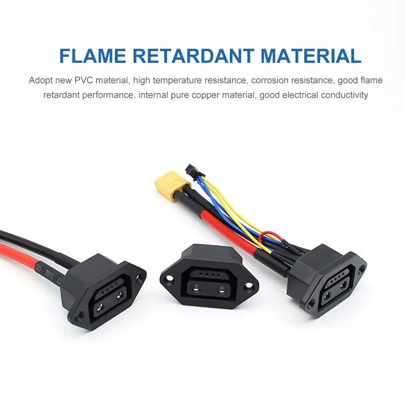 Electric Bike Charging Port Cable 30A 24V 2 Electric Bike Charging Port Cable 30A 24V - Image 2