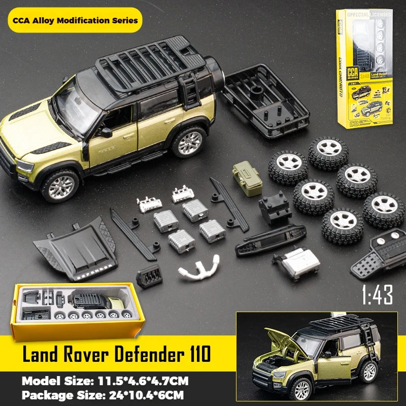 Land Rover Defender 110 1:43 Diecast Model Collection 7 Land Rover Defender 110 1:43 Diecast Model Collection - Image 7