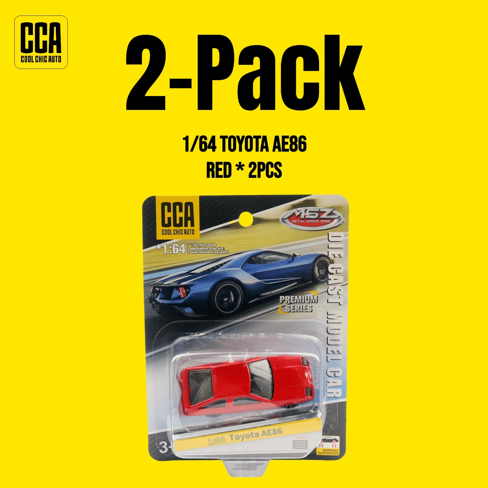 Toyota AE86 1:64 Scale Diecast Model 7 Toyota AE86 1:64 Scale Diecast Model - Image 7