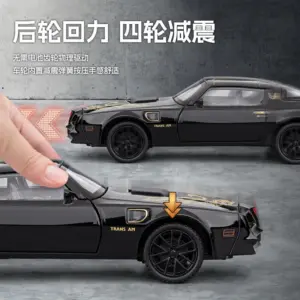1:32 Pontiac Firebird Diecast Model 10 S94648e070cb947e184f30dbe59ebdf36r