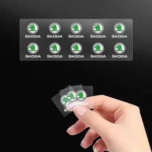 Skoda Badge Stickers for Interior 1-10 pcs 12 S9475c7776919478ba0c96d3f8e7173dcq