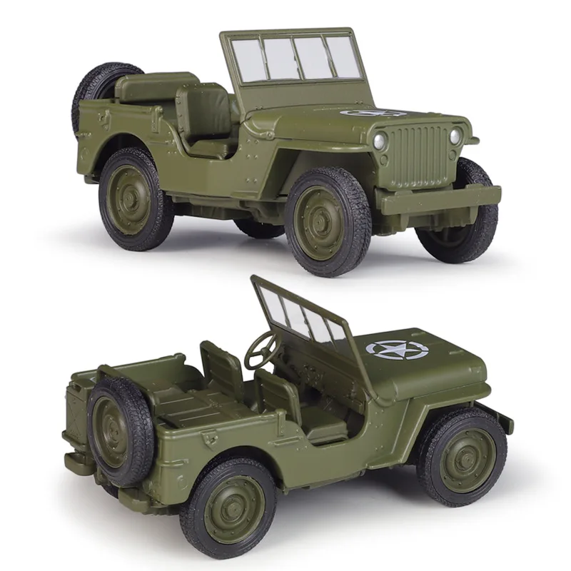Welly Willys MB Jeep Miniature Collectible Model 5 Welly Willys MB Jeep Miniature Collectible Model - Image 5