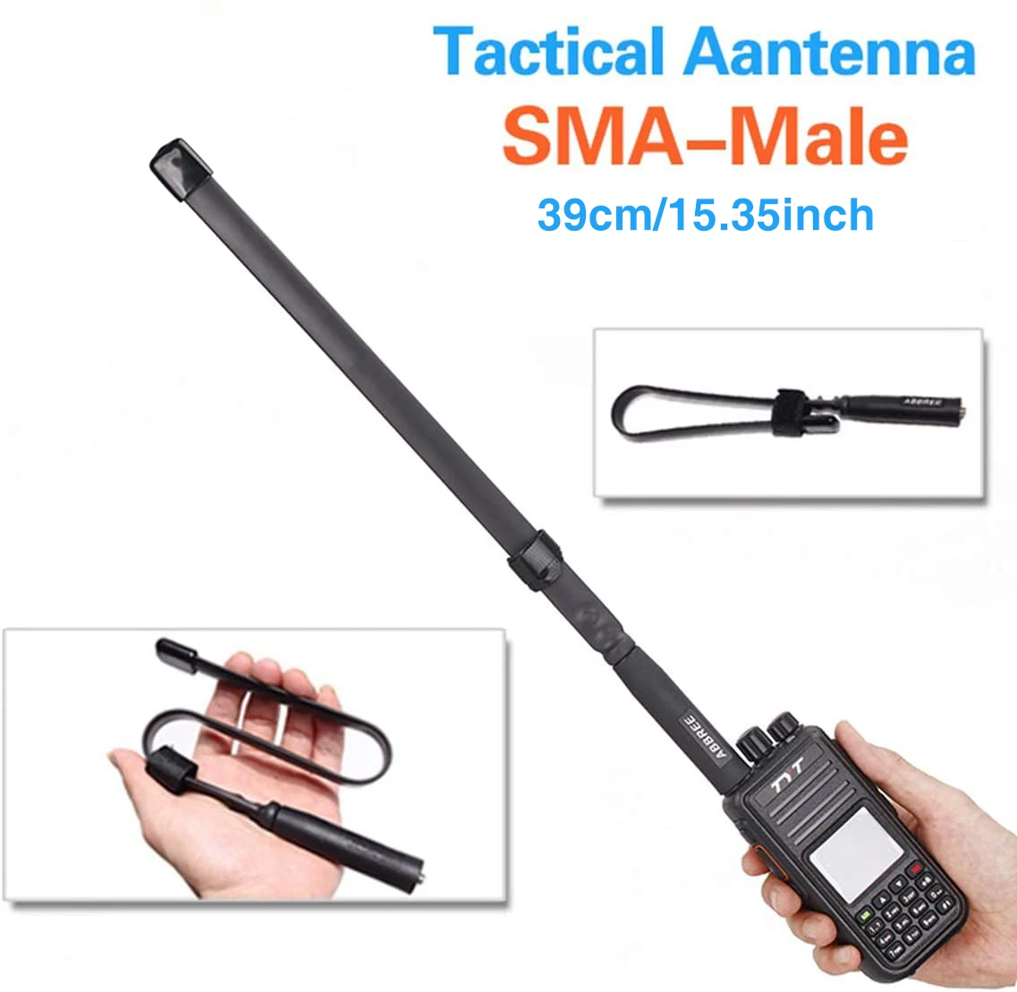 ABBREE AR-39CM VHF/UHF Tactical Antenna 8 ABBREE AR-39CM VHF/UHF Tactical Antenna - Image 8