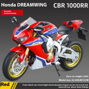 Honda CBR1000RR 1:9 Scale Diecast Motorcycle Model 16 S94e0fc9c2b7541818476278eb668c058B