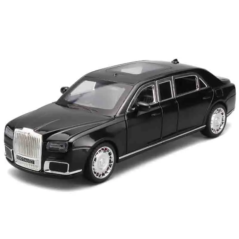 Black Aurus Senat 1:24 Diecast Model 1 Black Aurus Senat 1:24 Diecast Model