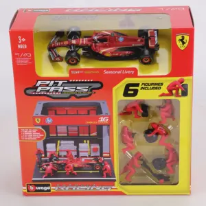 F1 Pit Stop Scene Model in 1:43 Scale 18 S9546faf97c614525b25888317be93f0fv