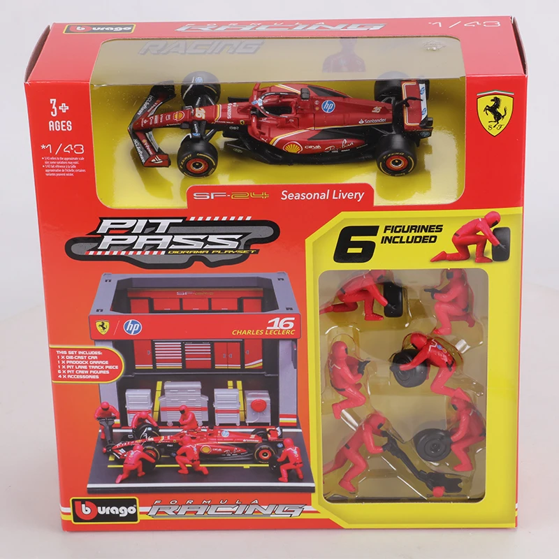 F1 Pit Stop Scene Model in 1:43 Scale 9 F1 Pit Stop Scene Model in 1:43 Scale - Image 9