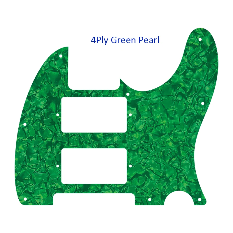 Telecaster Pickguard for 2 PAF Humbuckers 4 Telecaster Pickguard for 2 PAF Humbuckers - Image 4