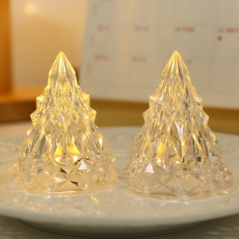 Flameless LED Christmas Tree Candles Set 7 Flameless LED Christmas Tree Candles Set - Image 7