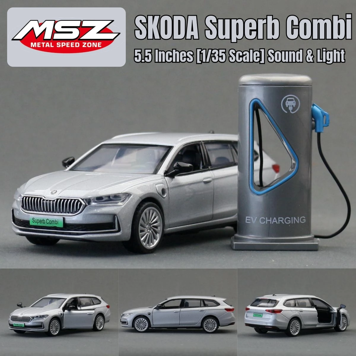 Vibrant Green 1/35 Skoda Superb Combi Model 7 Vibrant Green 1/35 Skoda Superb Combi Model - Image 7